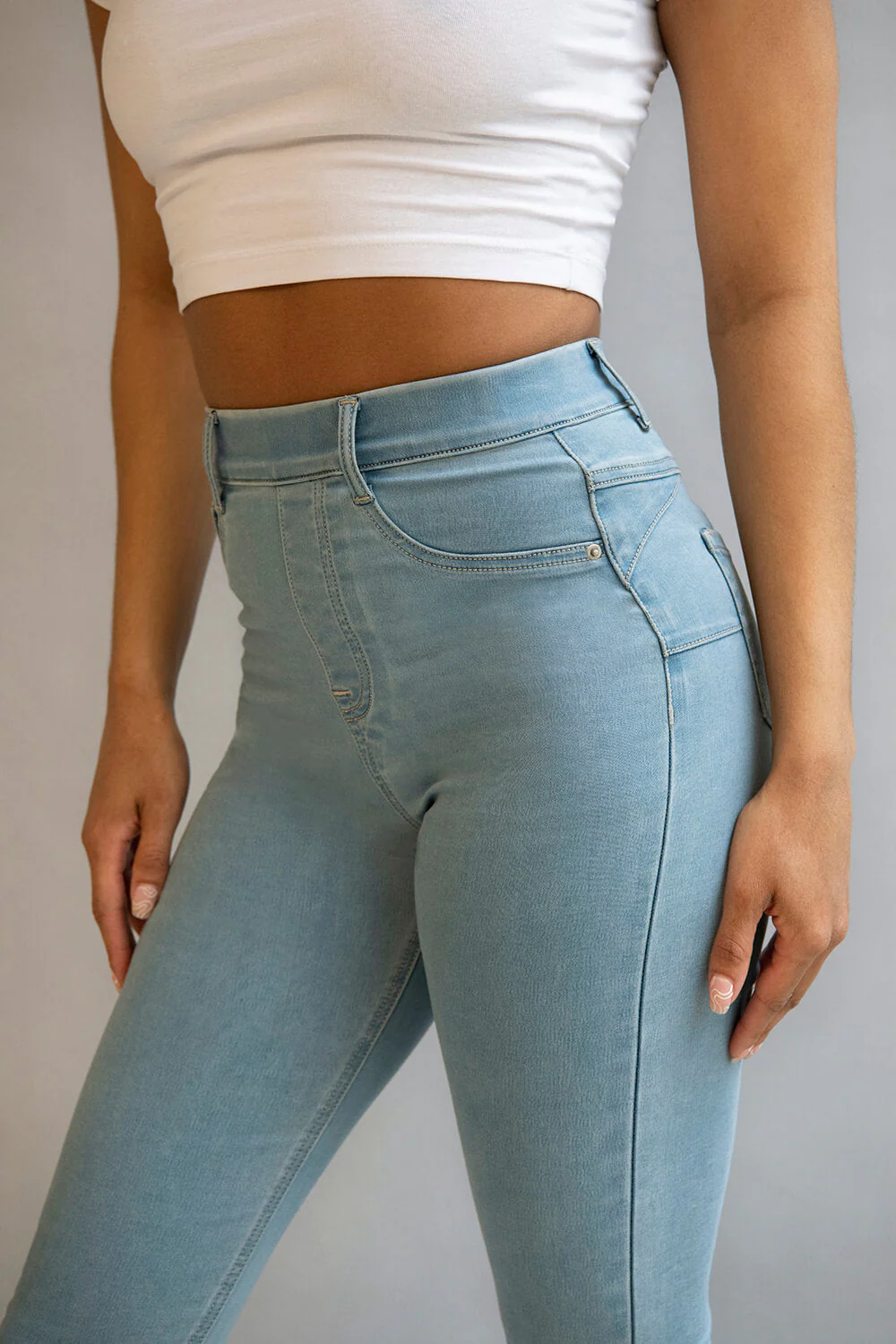 Ultimate Jeggings - Light Blue - Image 5