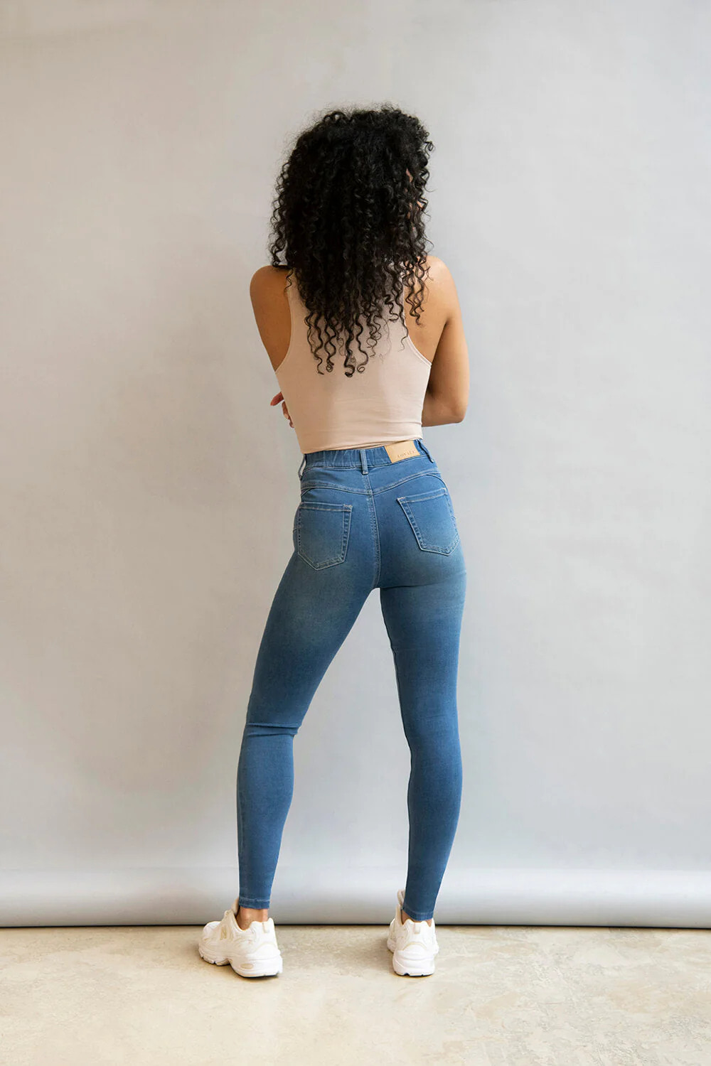 Ultimate Jeggings - Mid Blue - Image 4