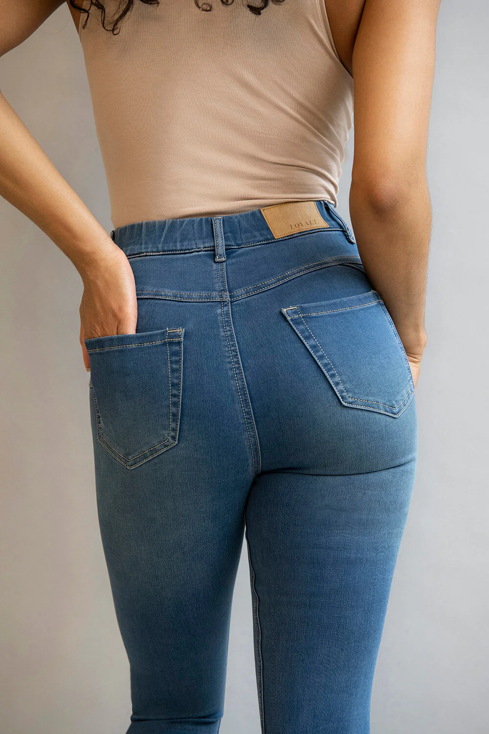 Ultimate Jeggings - Mid Blue - Image 5