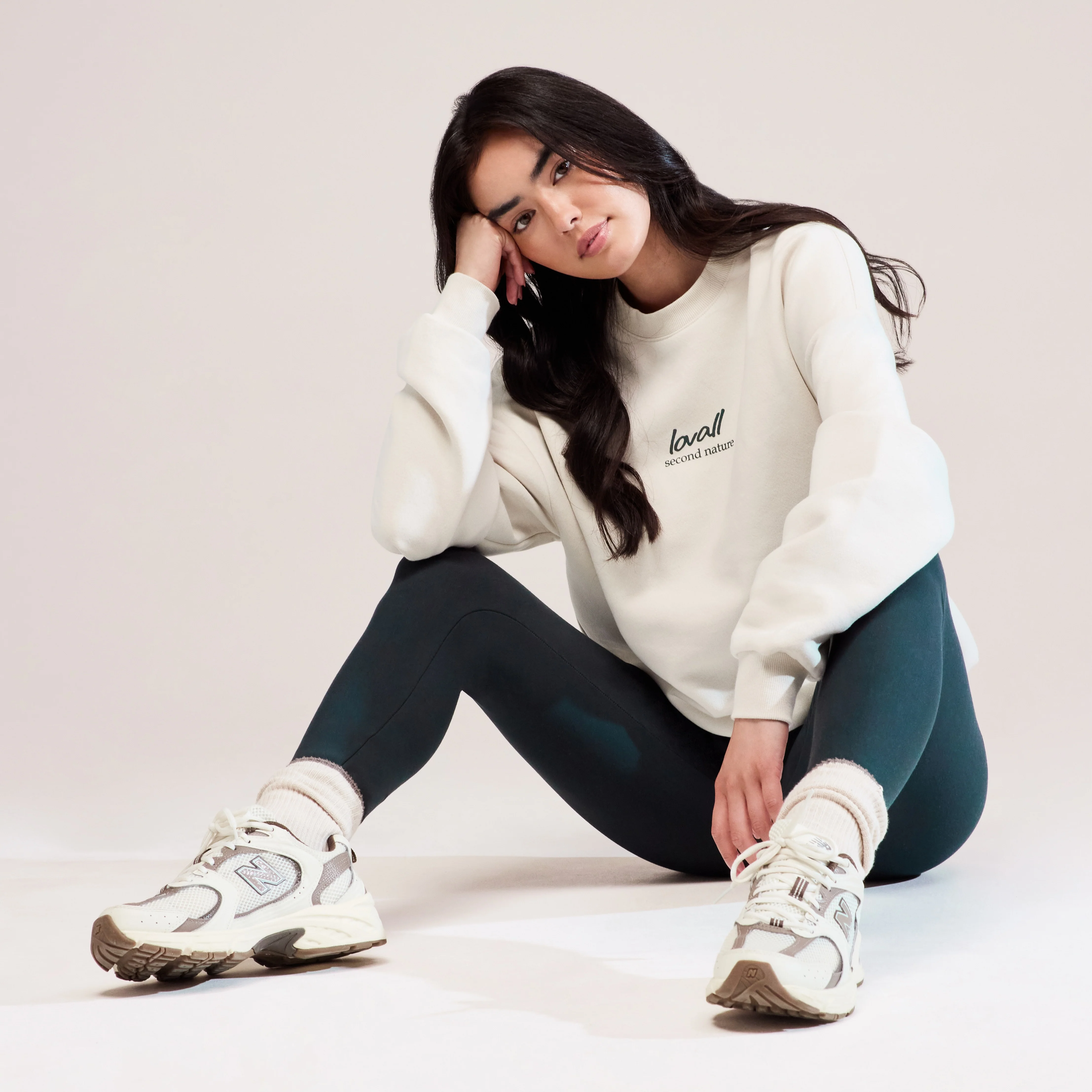 Winter Everyday High Waisted Leggings - Pine - Image 5