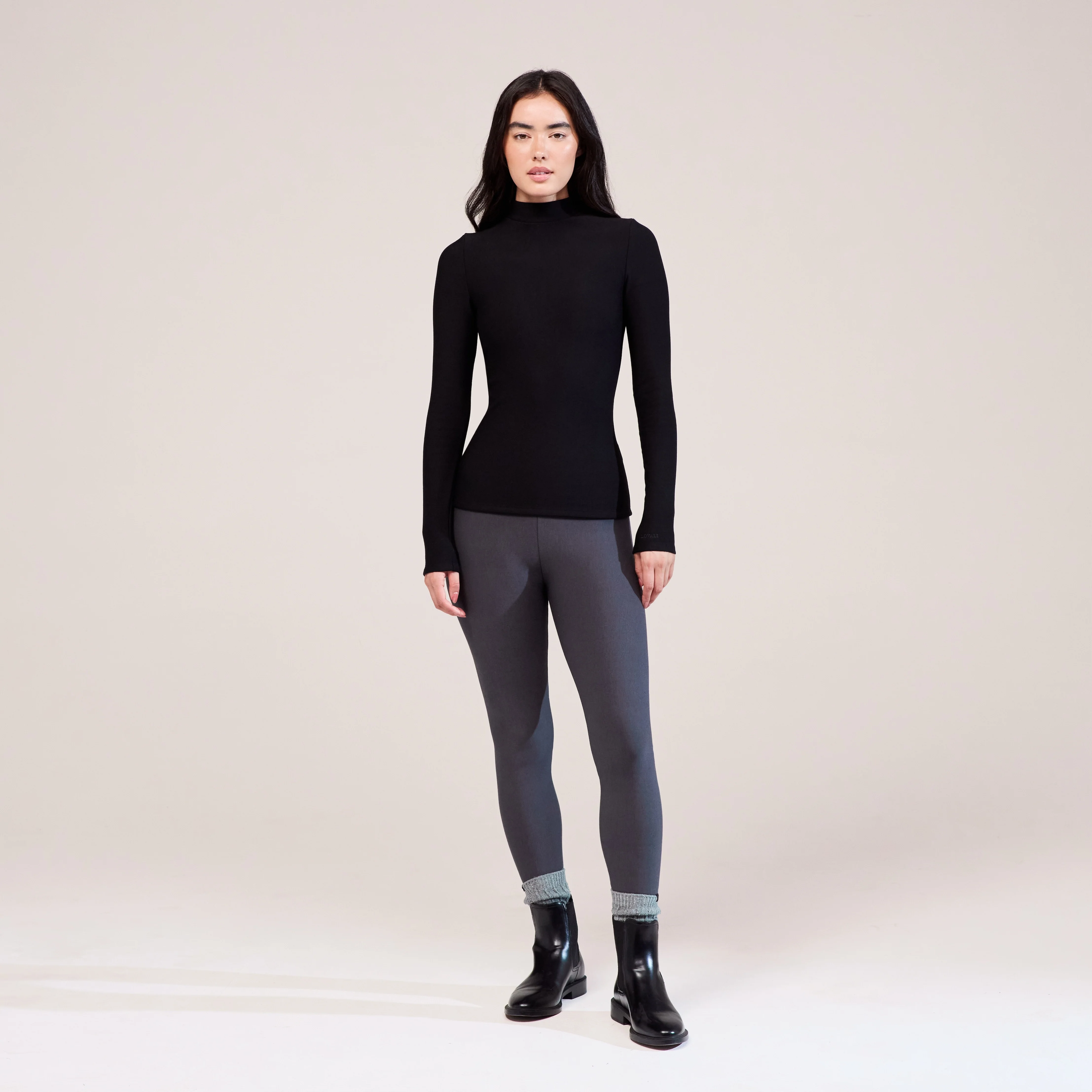 Winter Thermal Top - Black - Image 6