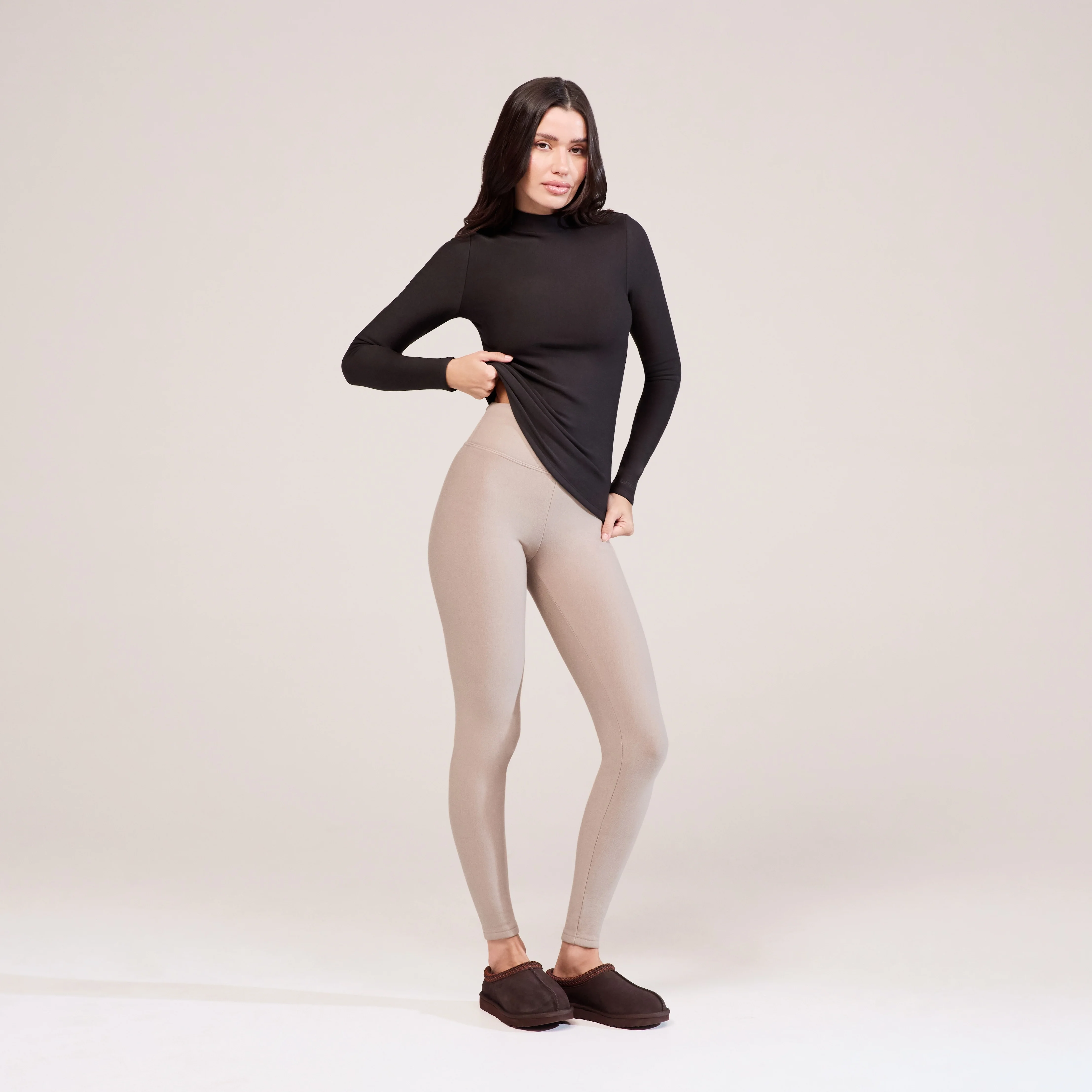 Winter Thermal Top - Black Coffee - Image 5