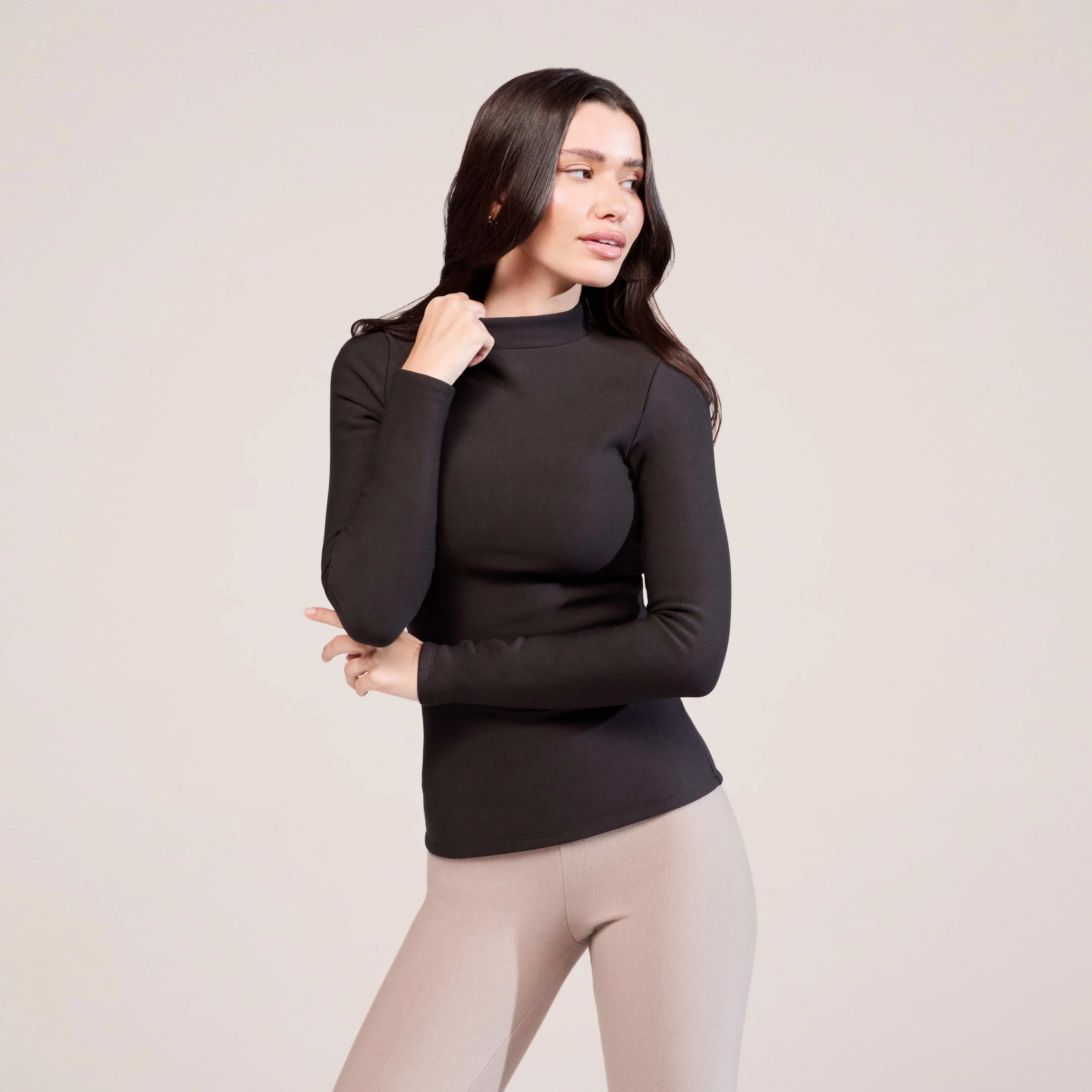 Winter Thermal Top - Black Coffee - Image 6