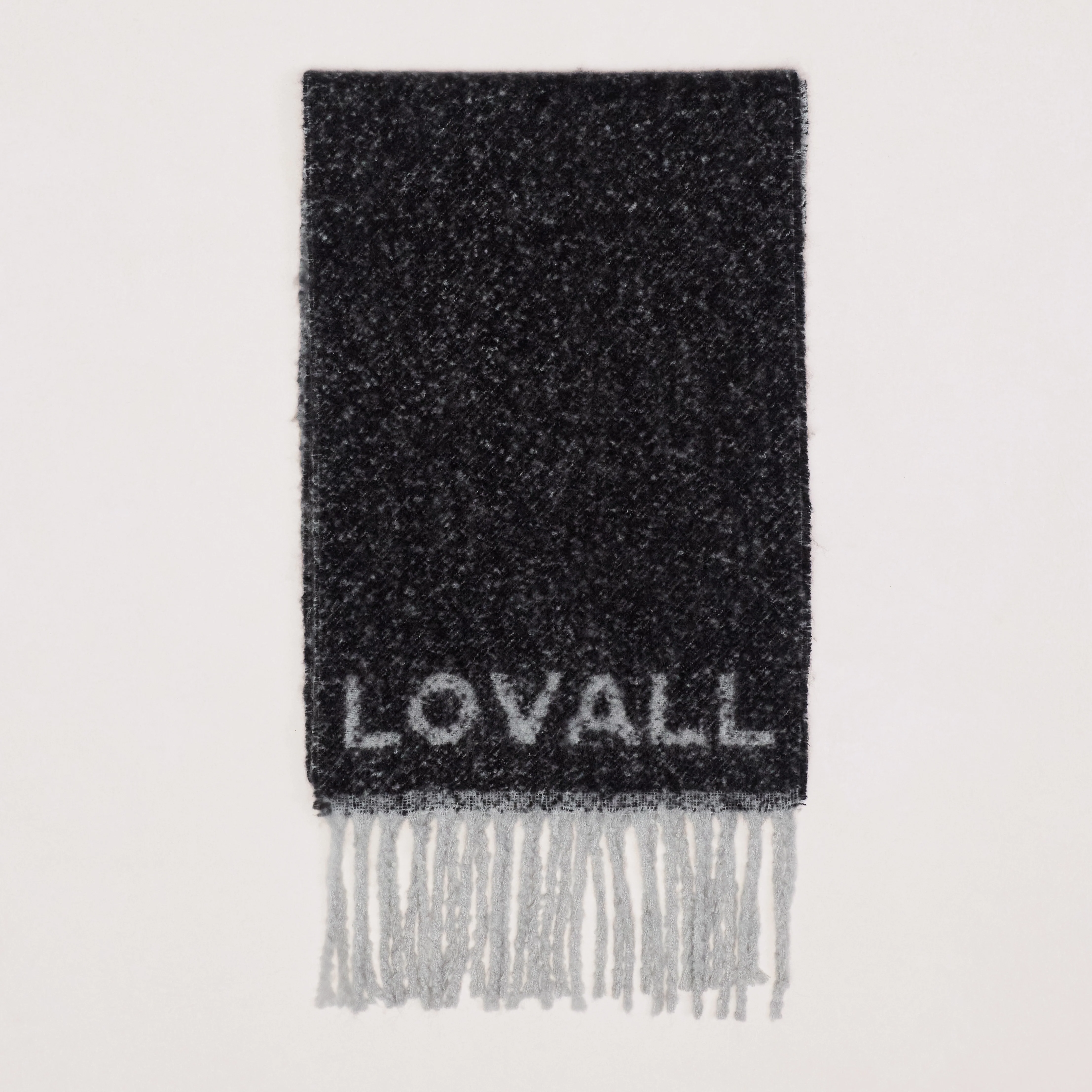 Woven Scarf - Black - Image 4