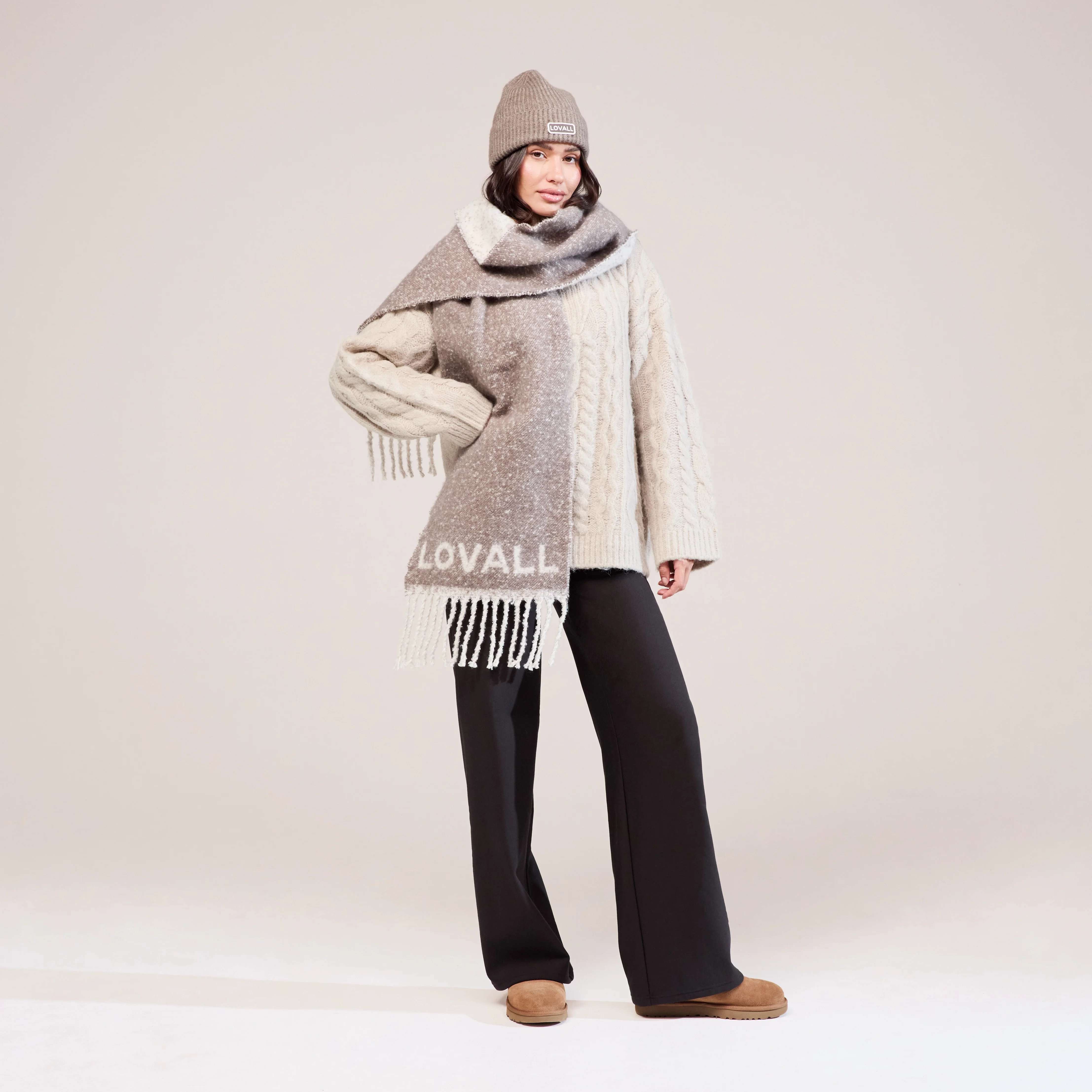 Knitted Hat - Mocha - Image 6